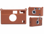 LoveInstant Pouzdro Silikonový kryt Kodak Ektar / H35 / H35n / Ultra F9 / Hnědá