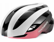 RockBros Univerzální nastavitelná cyklistická helma velikost L modro-růžová ROCKBROS