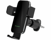 Wozinsky WEDZ-3Y8S držák do auta s indukční nabíječkou 15W pro telefon na větrací otvor - černý
