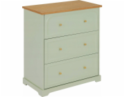 Atmosphera Komoda MOHEA, šalvějová, 72 x 39 x 81 cm