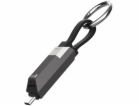 Adidas 4smarts USB-C - USB-C kabel 0,06 m grafitový (548240)