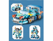 Polesie Stavební kostky sportovní auto modré 182 prvkůA3w