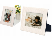 LoveInstant Stojací fotorámeček na fotografii 10x15 cm ecru vertikální horizontální / béžový