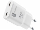 Cellular Line Cellularline USB-C Duo GaN Reiselader 30W bílý