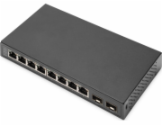 Digitus Přepínač Přepínač Digitus 8portový + 2SFP GE