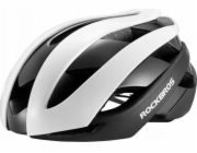 RockBros Univerzální nastavitelná cyklistická helma velikost M černobílá ROCKBROS