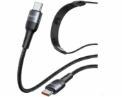 Usams Kabel SJ759 U89 100W pro rychlé nabíjení s masážním nástavcem, černý