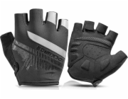 RockBros Cyklistické rukavice bez prstů s protiskluzovou úpravou XL černé ROCKBROS