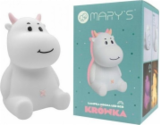 Plexido Růžová kráva LED noční lampa