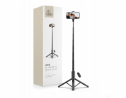 Tech-Protect Selfie tyč s Bluetooth, stativ a technologií L09S, černá