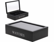 Home Styling Collection Bytový styling Kolekce hodinek ORGANIZÉR Pouzdro na 12 hodinek Univerzální