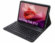 Strado Pouzdro s Bluetooth klávesnicí pro Lenovo Tab P12 TB-370 (černé)