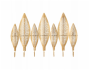 5five Věšák do předsíně, vzor listů, 7 háčků