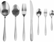 Excellent Houseware Sada stříbrných příborů Excelent Houseware, 39 kusů: lžíce, vidlička, nůž, čajová lžička, salátový příbor, naběračka