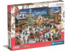 Clementoni CLE puzzle 1000 Vánoční jarmark 81505