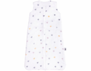 PULP BAMBOO Celoroční spací pytel Pulp do 12 metrů, 1,75 tog, barevná srdce