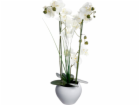 Atmosphera Orchidej v bílém květináči 53 cm