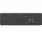 Logitech Signature Slim Wired K620 for Business - Klávesnice - full size - USB-C - QWERTY - Mezinárodní anglictina