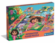 Clementoni Interaktivní podlahové puzzle CLE DORA 16687