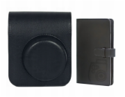 LoveInstant Pouzdro pro Fuji Fujifilm Instax Mini 41 + album na 96 fotografií / Černé