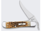 FINCH Skládací nůž Case Sawcut Jigged Russlock SS Amber
