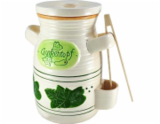 Alpenburg Keramická nádoba na okurky 2l + jazyk