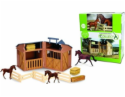 Collecta Figurka ze stáje s příslušenstvím a koňmi 89695
