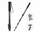 Kf Monopod 2v1 pro DSLR fotoaparát/kameru 1/4 10kg 160cm 2v1 hole na nordic walking / 9.138 / Ms16