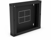 Alantec Zadní díl skříně 100 mm (výklopný/sklopný) pro dvoudílné skříně SW-15U-600-450-01-C, černý (SA-SSW-15U-01-C)