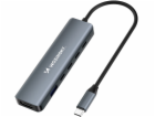 Wozinsky 6v1 Hub Splitter USB-A USB-C DisplayPort HDMI - ...