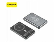 Awei Powerbanka PA-31 10000mAh indukční MagSafe šedá