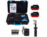 Worx EXTRALINK POWERLINK AKUMULATOROVÁ PŘÍKLUPOVÁ VRTAČKA S RUKOJEŤÍ PWL-06 13MM 20V 2X4AH