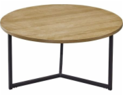 King Home Stůl RHONDA GRANDE, ořech - MDF, kov