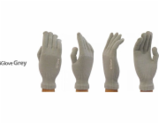 NoName Rukavice iGlove 5-TIP - univerzální šedé