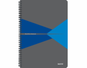 Leitz Kancelářský PP sešit A4 čtvereček modrý