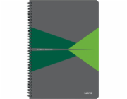 Leitz Kancelářský zápisník A4, čtvereček, zelený
