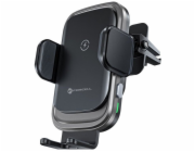 ForCell Držák mřížky sání F-GRIP Grand (F-24) s indukčním nabíjením 15W, stříbrný