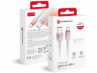 ForCell USB kabel USB-A - USB-C 1 m bílý