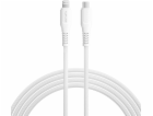4smarts USB-C - Lightning kabel 1,5 m bílý (465592)