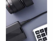 ForCell Silikonový kabel F-Energy QC4.0 3A 66W USB A-USB C 1 m C342 černý