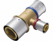 KAN-therm Mosazný redukční T-kus UltraPRESS - 63/40/63KAN-THERM