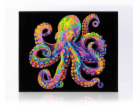DIAMOND DOTZ DOSPĚLÉ FLOCKED NEON OCTOPUS