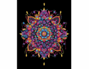 DIAMOND DOTZ Neonová mandala pro dospělé s motivem