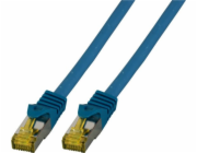 EFB patchcord S/FTP, Cat.6A, LSZH, Cat.7, 0,25 m (MK7001.0,25BL)