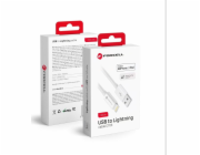 ForCell Kabel USB-A - Lightning 1 m bílý