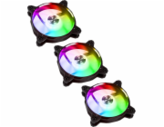 Lian Li BR120 DRGB PWM ventilátor 3 kusy + Hub (BRDIGITAL-3RB)