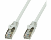 Techly Patchcord Cat6 SFTP 15m 100% CU LSZH šedý