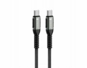 ForCell Kabel USB-C - USB-C 0,5 m černý