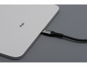 ForCell Kabel USB-C na Lightning F-Energy PD 3A 27W Cafule 0,25 m C259 černý