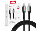 ForCell Kabel USB-C - USB-C 0,5 m černý